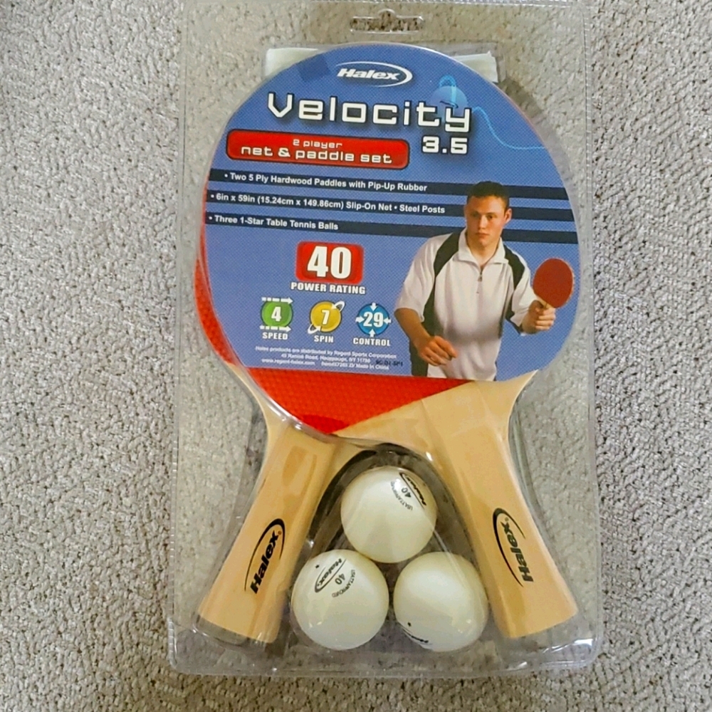 Velocity 3.5 2 Player Table Tennis Set